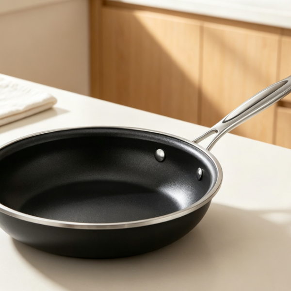 Hard-Anodized Ceramic Frying Pan, Non-Stick And Easy To Clean